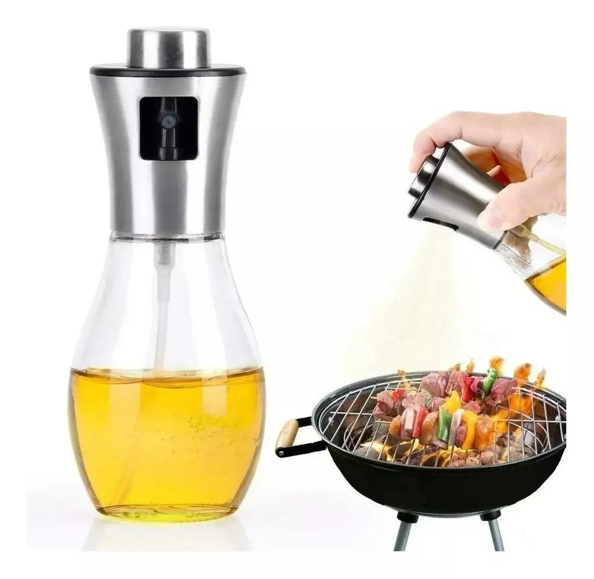 🔥ALMACENAMIENTO Y ROCIADOR DE ACEITE GOURMET🫙