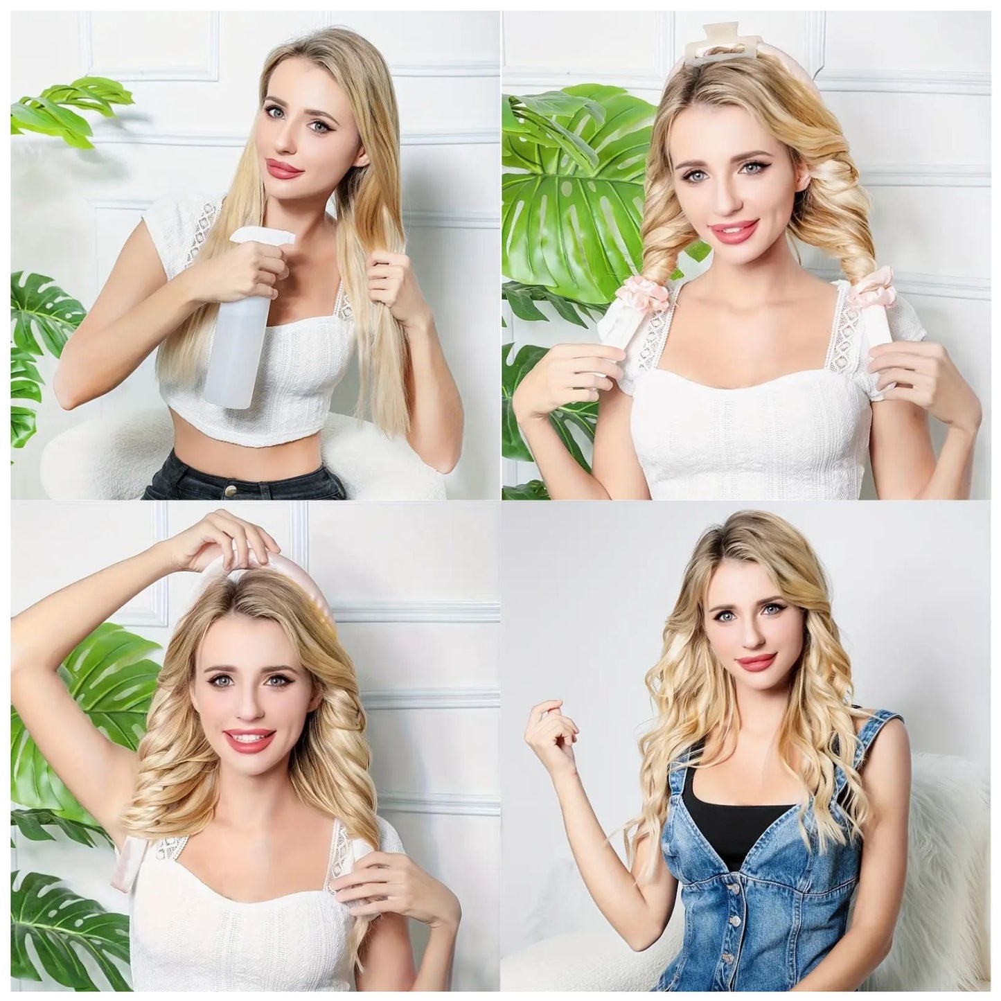 RIZADORA DE CABELLO SIN CALOR 🔥